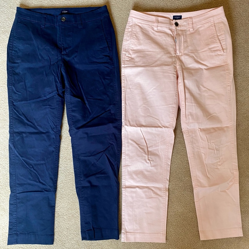 J. Crew Chino Dress Pants (2 pairs)